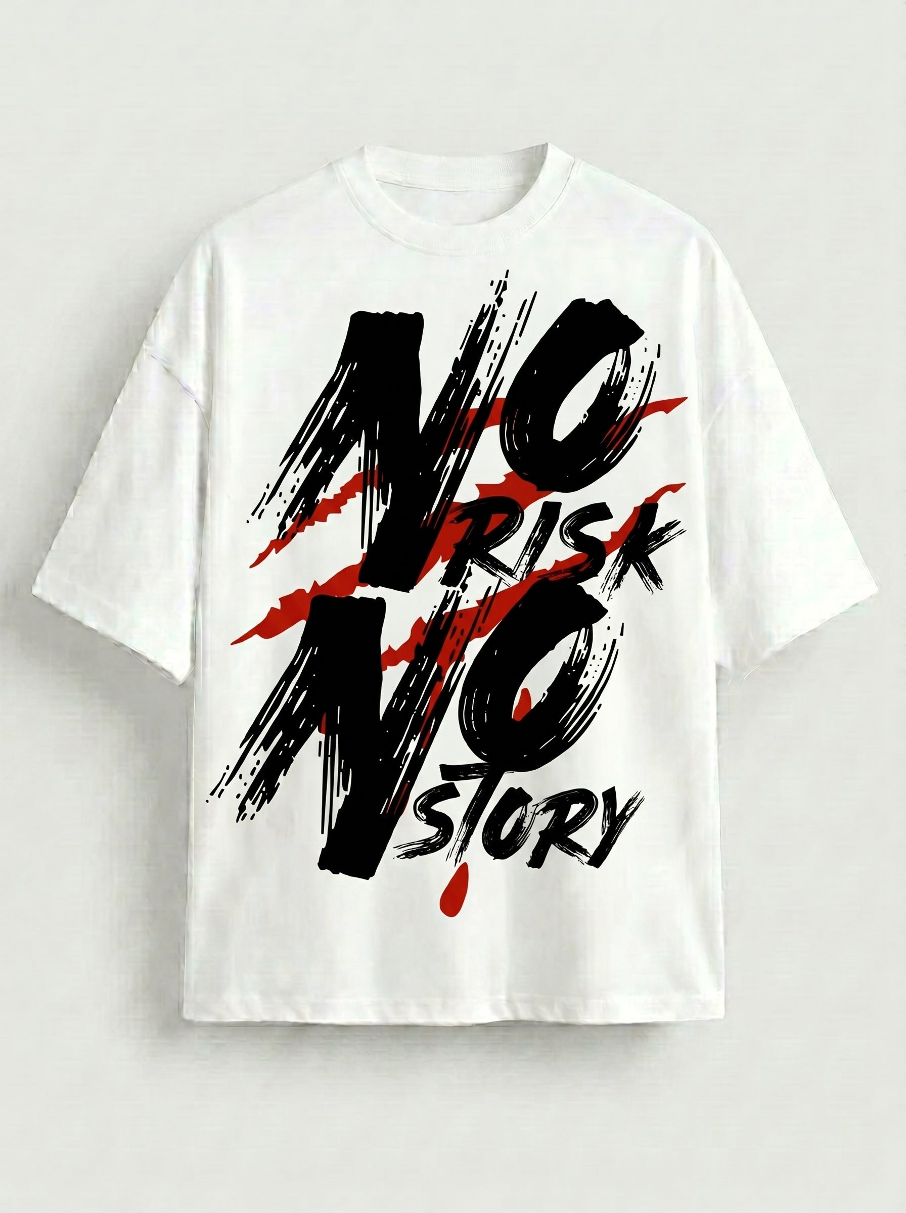 NO RISK NO STORY – Boxy Tee