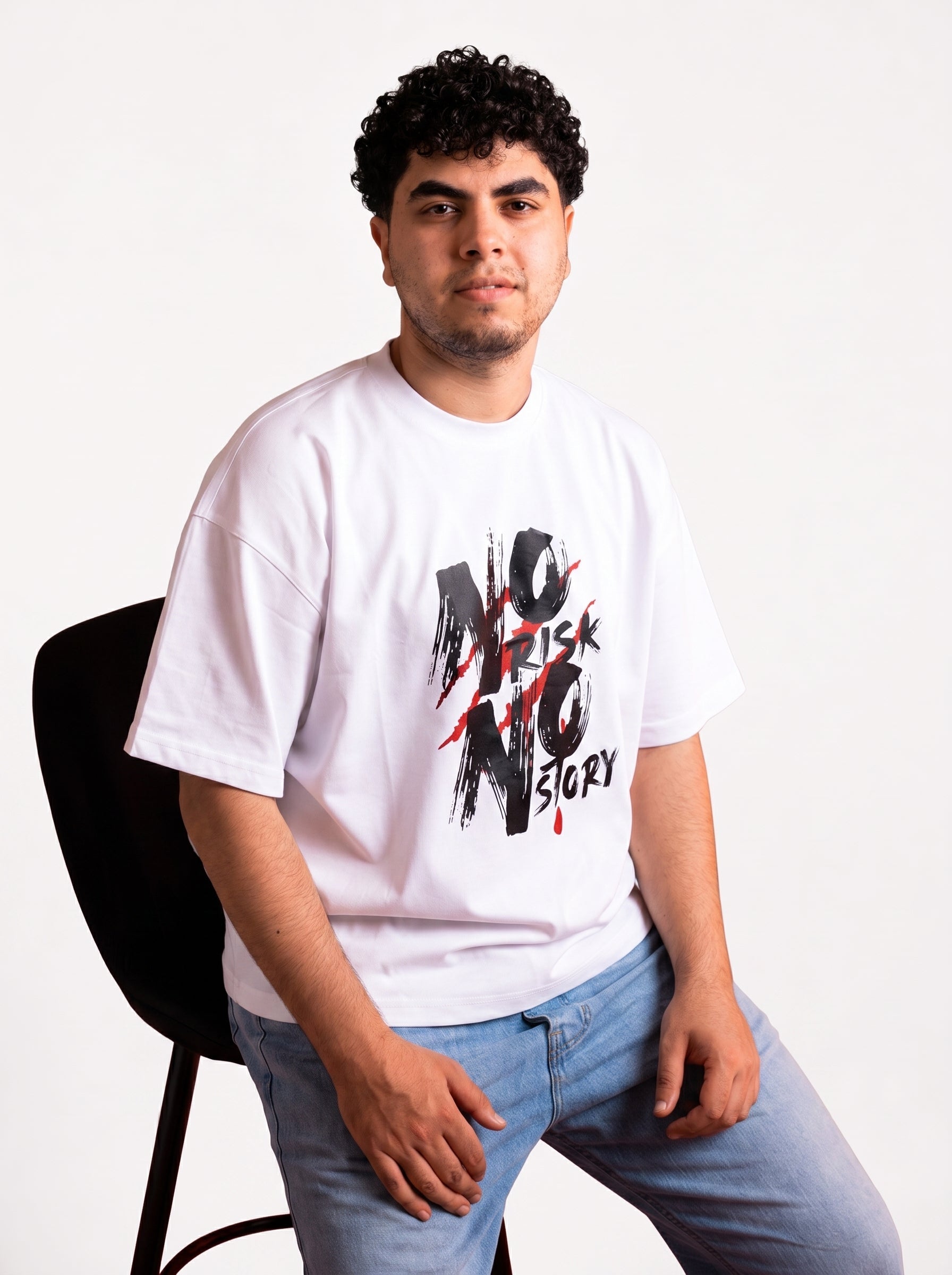 NO RISK NO STORY – Boxy Tee