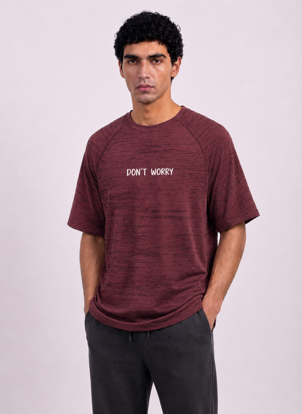 DON'T WORRY - Oversized Tee
